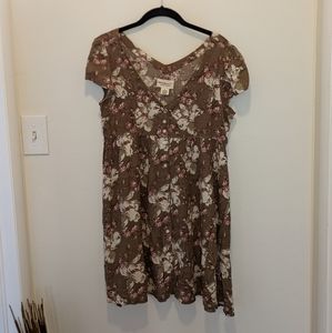 Ralph Lauren Vintage Style Babydoll Dress with Pockets
